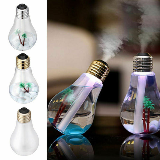 DIFFUSORE A LAMPADINA PER AROMATERAPIA CON USB